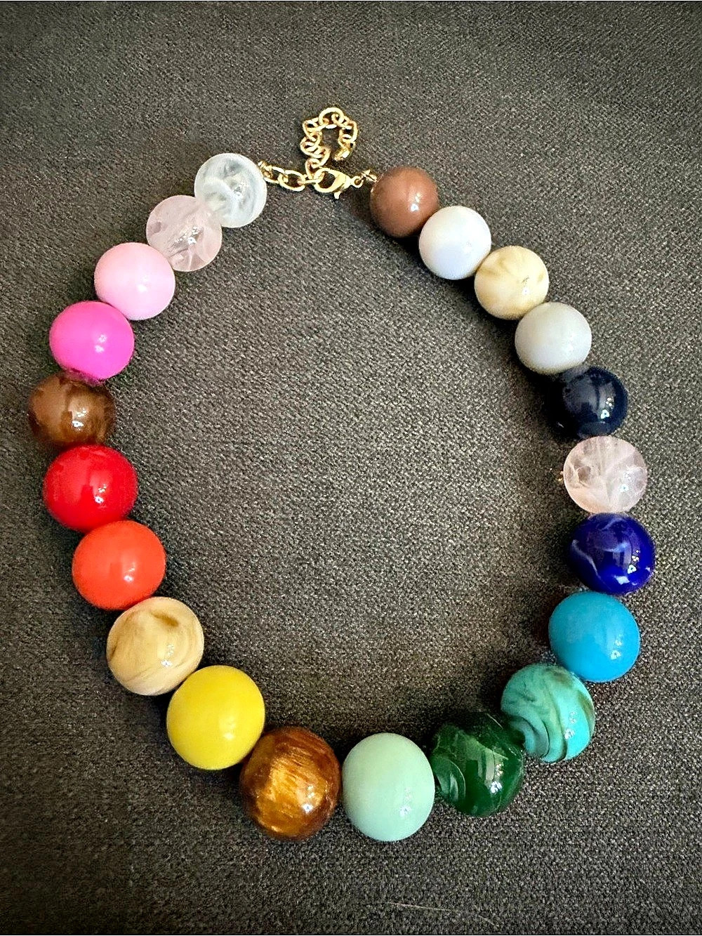 Multicolor Beaded Necklace Like New